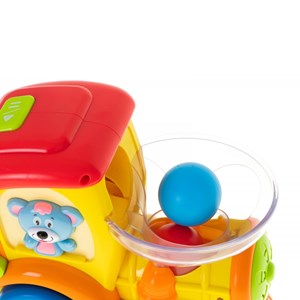اسباب بازی موزیکال قطار توپ پرت کن هولی تویز مدل 958 Hola Toys Musical
