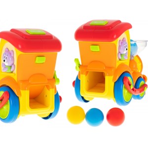 اسباب بازی موزیکال قطار توپ پرت کن هولی تویز مدل 958 Hola Toys Musical