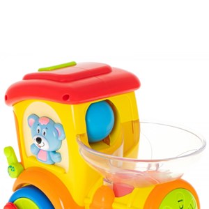 اسباب بازی موزیکال قطار توپ پرت کن هولی تویز مدل 958 Hola Toys Musical