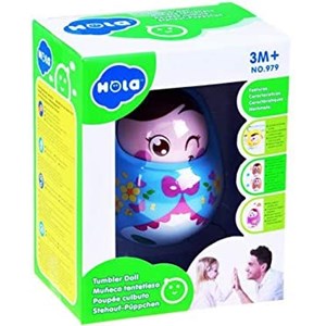 اسباب بازی جغجغه تعادلی هولی تویز طرح عروسک آبی مدل 979 Hola Toys Shaking