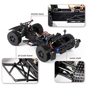  ماشین کنترلی حرفه ای سرعتی آفرود WLToys L979 2.4GHz 1:12_اسباب بازی