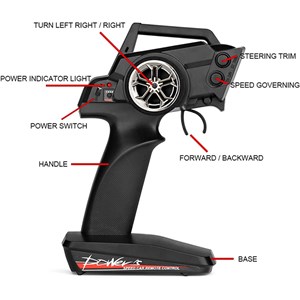  ماشین کنترلی حرفه ای سرعتی آفرود WLToys 124012 2.4GHz 1:12_اسباب بازی