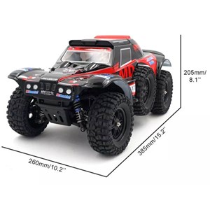  ماشین کنترلی حرفه ای سرعتی آفرود WLToys 124012 2.4GHz 1:12_اسباب بازی