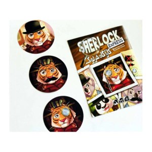 بازی فکری کاراگاه شرلوک سرزمین ذهن زیبا SHERLOCK EXPRESS _ اسباب بازی