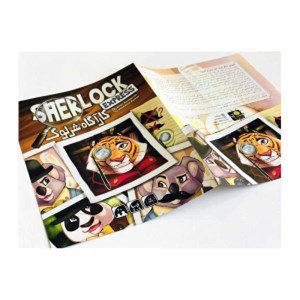 بازی فکری کاراگاه شرلوک سرزمین ذهن زیبا SHERLOCK EXPRESS _ اسباب بازی