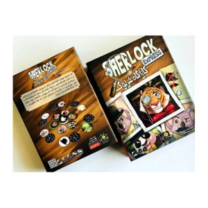 بازی فکری کاراگاه شرلوک سرزمین ذهن زیبا SHERLOCK EXPRESS _ اسباب بازی