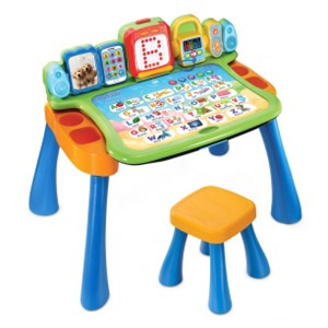 میز و صندلی 4 حالته موزیکال زرد VTech 4-in-1 Touch and Learn Activity Desk _ اسباب بازی