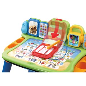 میز و صندلی 4 حالته موزیکال زرد VTech 4-in-1 Touch and Learn Activity Desk _ اسباب بازی