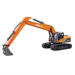  ماشین کنترلی شارژی بیل مکانیکی حرفه ای هوینا مدل HUINA 1551 15 Channels 1:14_اسباب بازی