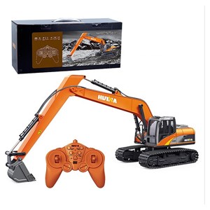  ماشین کنترلی شارژی بیل مکانیکی حرفه ای هوینا مدل HUINA 1551 15 Channels 1:14_اسباب بازی