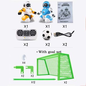 ربات اسباب بازی کنترلی فوتبالیست دو عددی مدل Soccer Robot 3066A