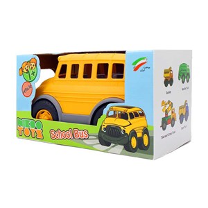 اسباب بازی اتوبوس مدرسه نیکو تویز SCHOOL BUS NIKOOTOYS