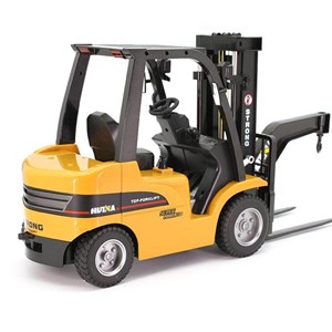 ماشین کنترلی شارژی لیفتراک سه کاره حرفه ای هوینا مدل Huina Trucks Rc 1576 1:10_اسباب بازی
