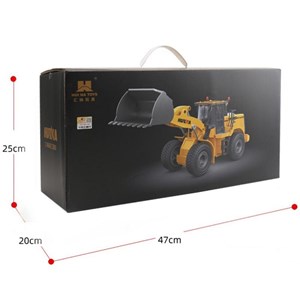  ماشین کنترلی شارژی لودر حرفه ای هوینا مدل Huina Bulldozer 1567 1:24_اسباب بازی