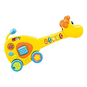 گیتار زرافه وین فان مدل Guitarra Girafa 2 em 1 Winfun_اسباب بازی
