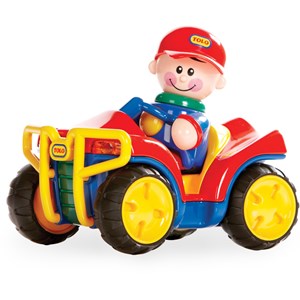 اسباب بازی ماشین جیپ قرمز تولو مدل 87391 Tolo Farm Quad Bike