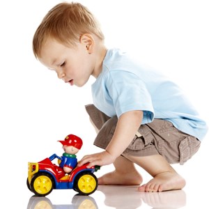 اسباب بازی ماشین جیپ قرمز تولو مدل 87391 Tolo Farm Quad Bike