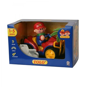 اسباب بازی ماشین جیپ قرمز تولو مدل 87391 Tolo Farm Quad Bike