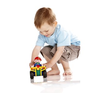 اسباب بازی ماشین جیپ قرمز تولو مدل 87391 Tolo Farm Quad Bike