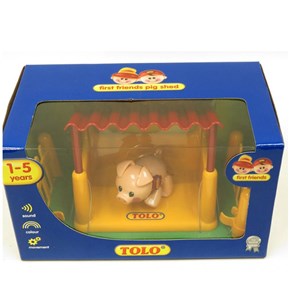 اسباب بازی خانه حيوانات تولو مدل 89781 Tolo First Friends Pig Shed Set_اسباب بازی