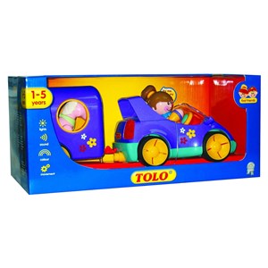 اسباب بازی ماشین یدک کش دختر تولو مدل 89911 Tolo Pony Trailer- Pastel Colours