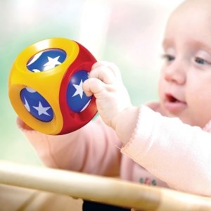 اسباب بازی جغجغه پیانویی تولو مدل 89450 Tolo Spinning Chime Ball