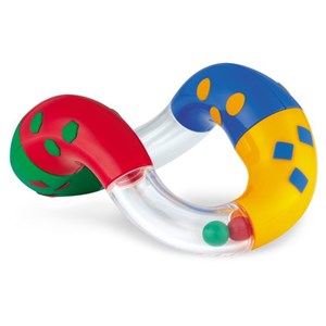 اسباب بازی جغجغه دوقلوی گردان تولو مدل 86445 Tolo Twist And Turn Rattle