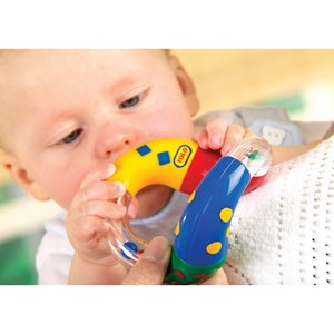اسباب بازی جغجغه دوقلوی گردان تولو مدل 86445 Tolo Twist And Turn Rattle