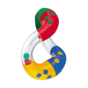 اسباب بازی جغجغه دوقلوی گردان تولو مدل 86445 Tolo Twist And Turn Rattle