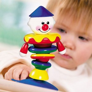 اسباب بازی دلقک صندلی غذا حرکتی تولو مدل 89520 Tolo Wobbly Clown_اسباب بازی