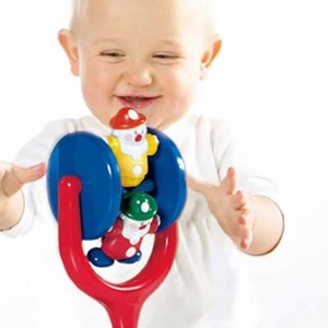 اسباب بازی چسبی دلقک تولو مدل 89128 Tolo Spinning Clowns_اسباب بازی